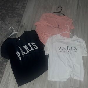 Paris  Eiffel Tower  Graphic Tees ( 3 total)
